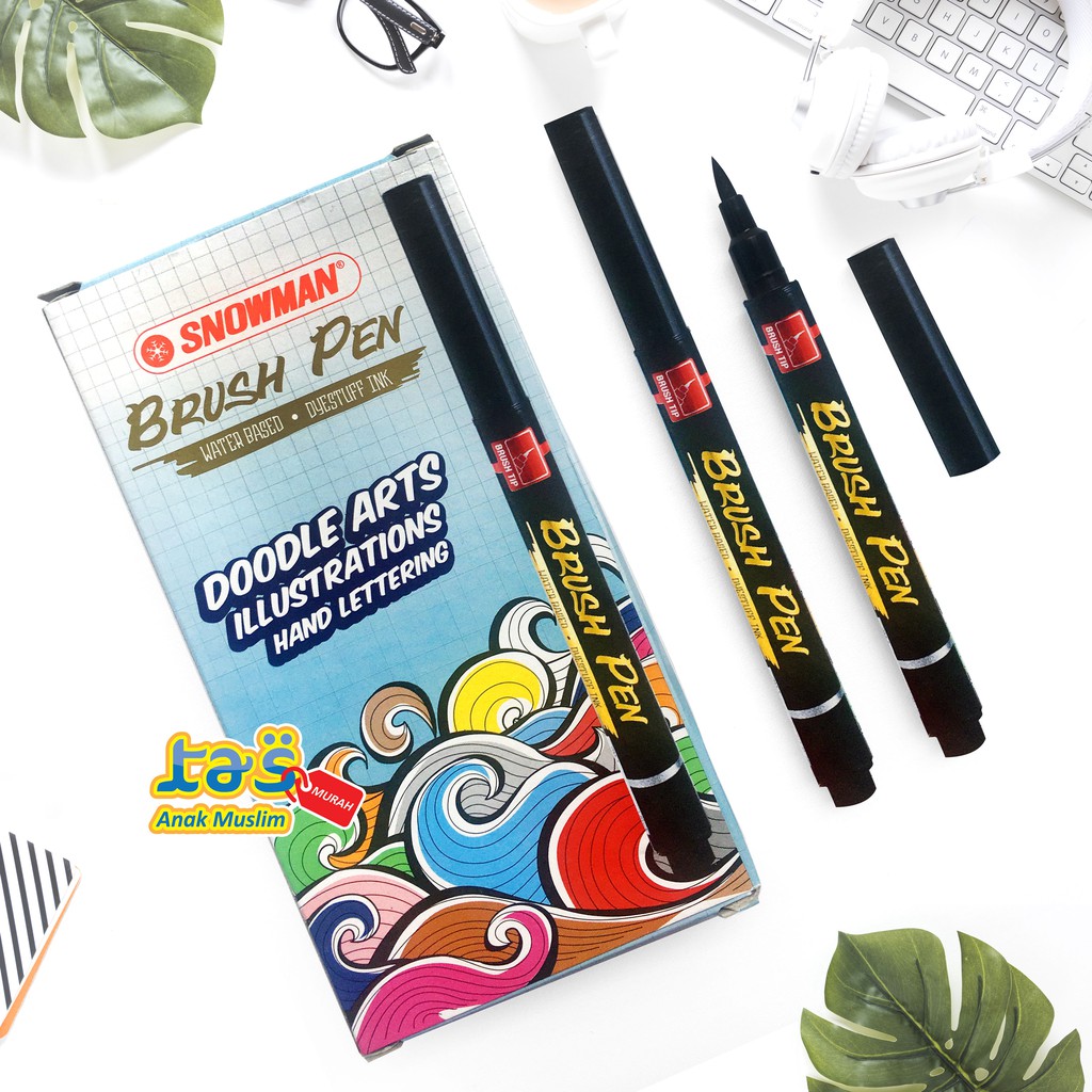 

Spidol Snowman Brush Pen BM 1 / Spidol Kaligrafi Snowman