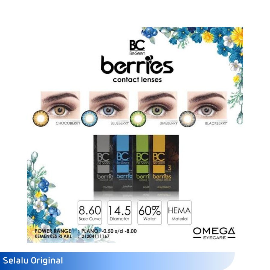 SOFTLENS WARNA OMEGA BERRIES