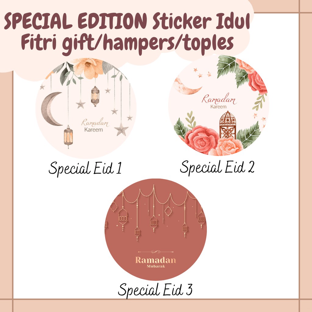 

Sticker Idul Fitri Sticker Lebaran Sticker Toples Hampers Idul Fitri Lebaran SPECIAL EDITION