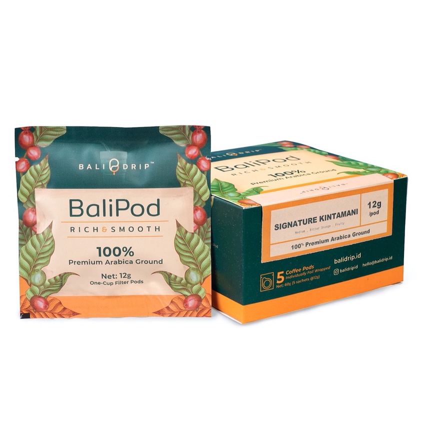 

BaliPod 05 Signature Kintamani | Coffee Pods, Coffee Drip