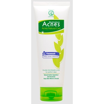 Acnes Natural Care Deep Pore Cleanser Face Wash 100 Gr