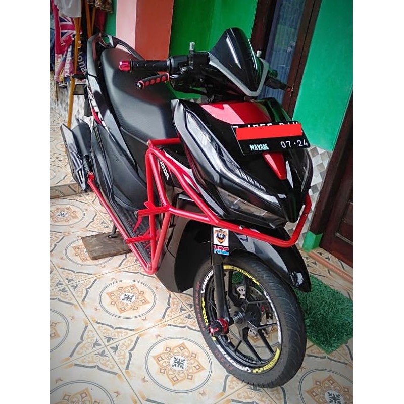 Crashbar/Pengaman Body/Cover Body (full frame ) All New Vario 125/150 keyles