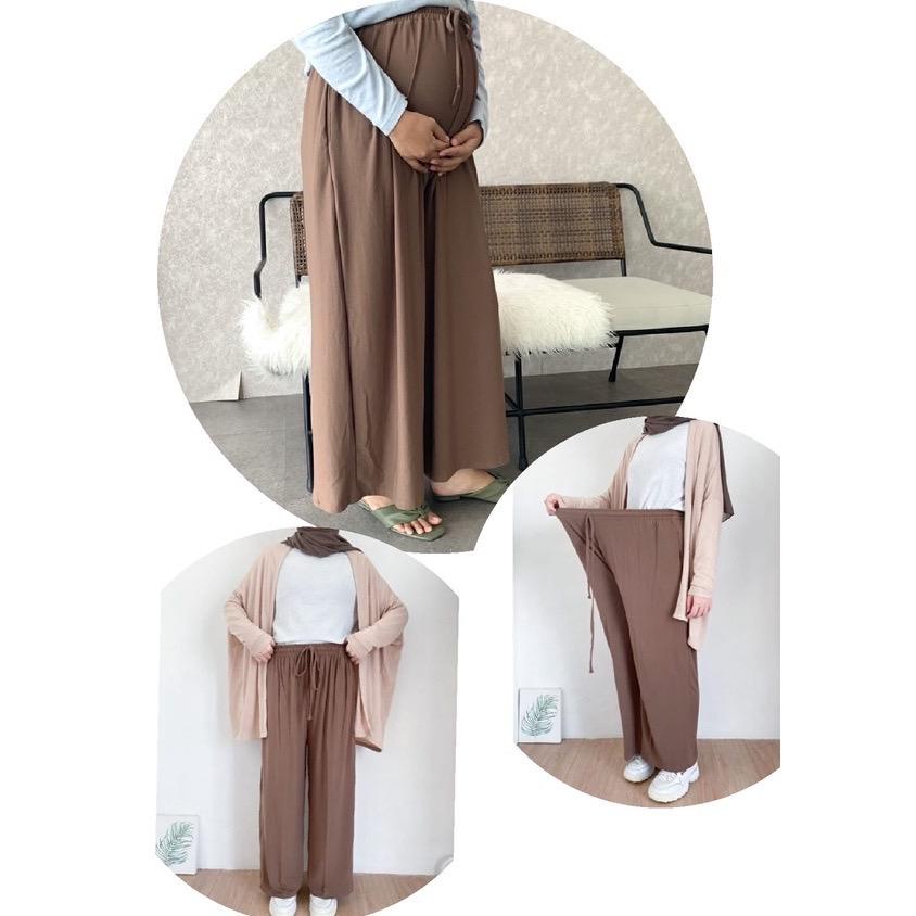 1KG MUAT 4PCS | ZAHRA KULOT SUPER JUMBO BIG SIZE FASHION KOREAN STYLE HITS OOTD