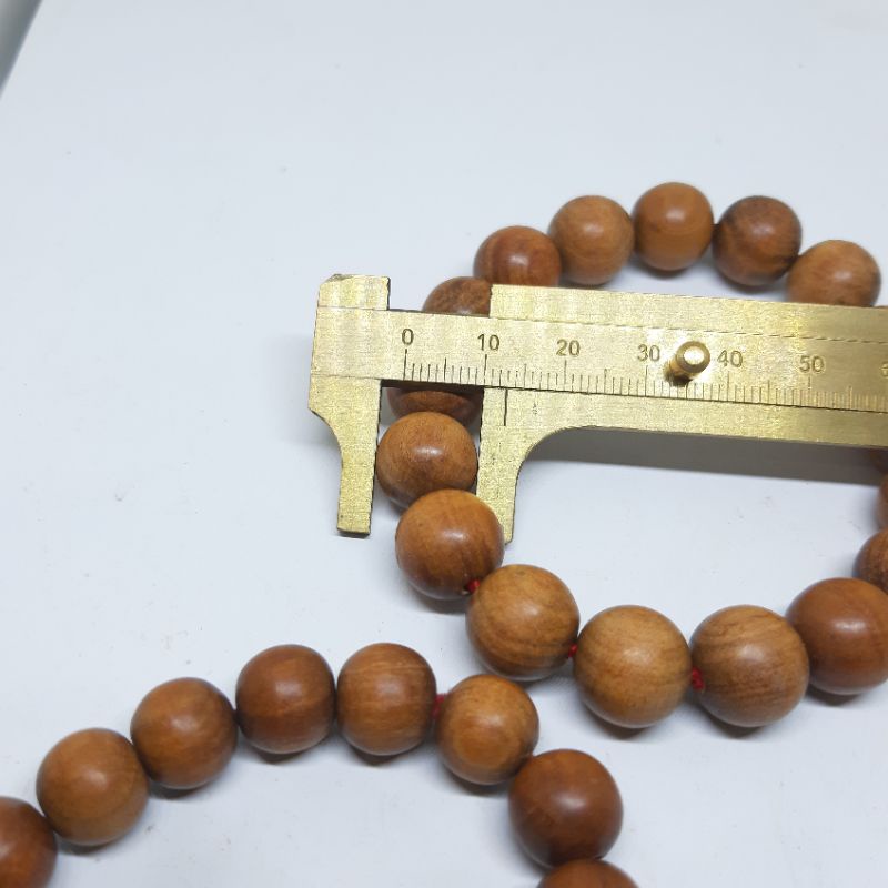 Gelang kayu agatis Dim 10mm 12mm