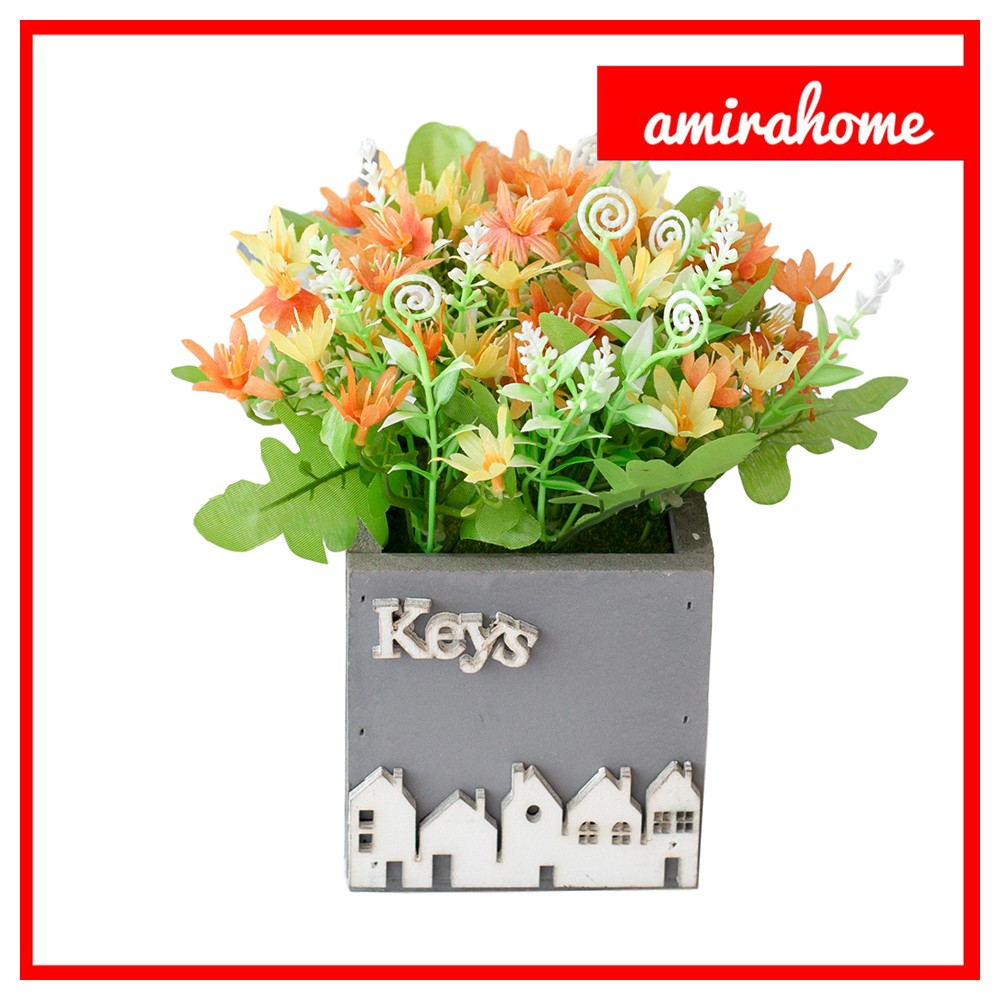 ARTIFICIAL FLOWER POTTED TYPE CHRYSANTHEMUM KEY