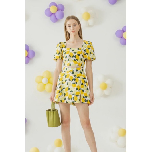 oudre sunmi set in lemon