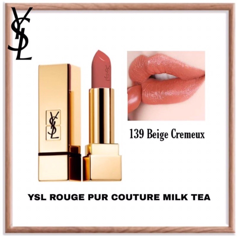 ysl 139 rouge pur couture