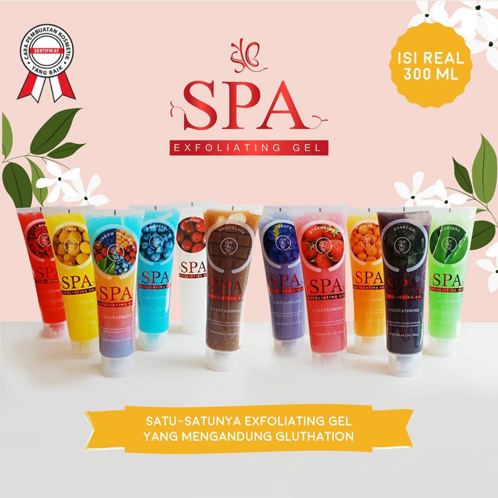 SYB BODY SPA - PEELING GEL SYB - BODY SPA ORIGINAL SYB BPOM- HANASUI BODY SPA