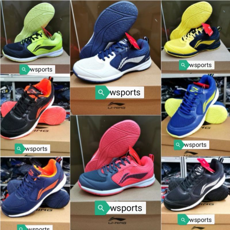 [Boleh Tukar Ukuran] Sepatu Badminton Lining Attack G7 Original