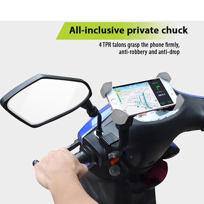 Holder Motor Robot RT-MH01 Holder HP Motor Almunium - Holder Spion