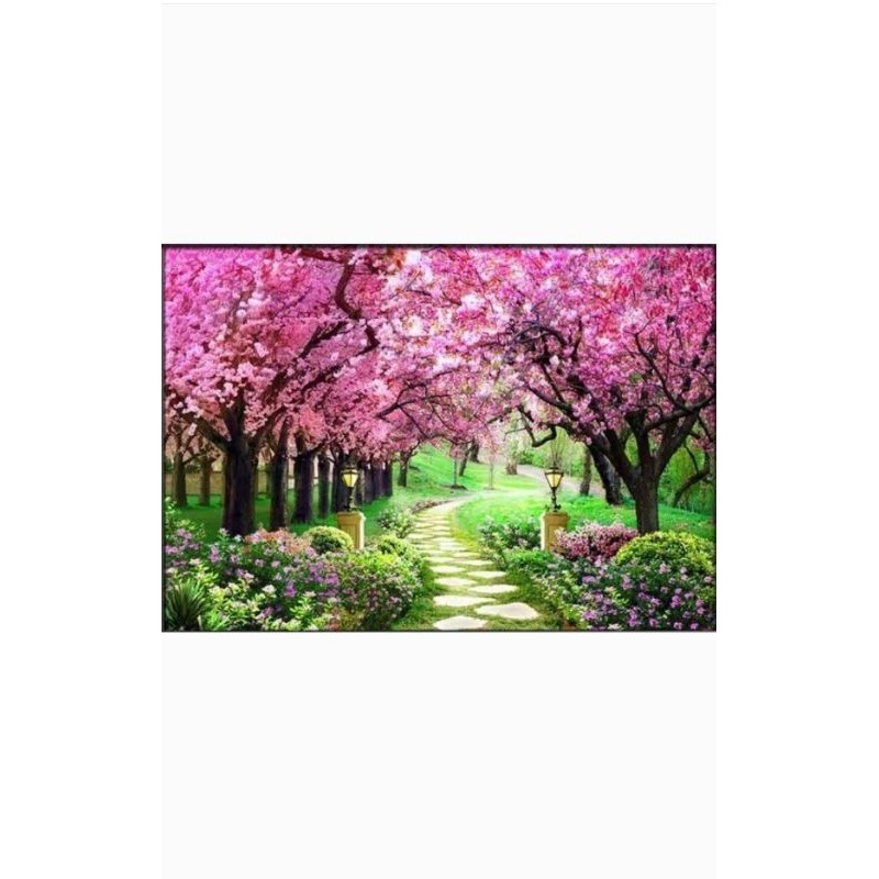 Paket Kristik Taman Bunga Pohon Sakura Full Shopee Indonesia