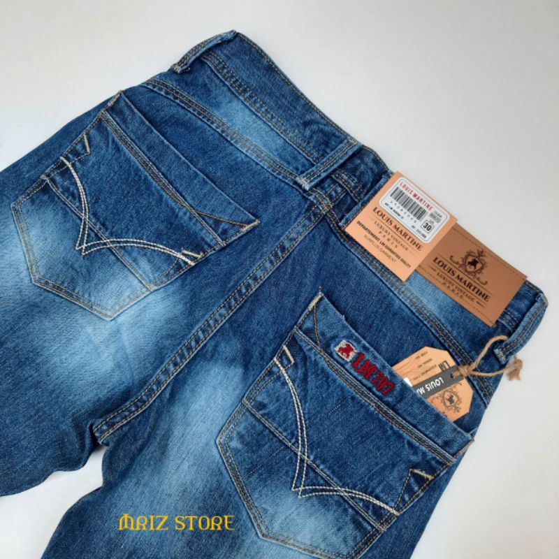 Celana Jeans Pria Reguler Standar Original DLC Kualitas Cardinal Premium Quality Best Seller