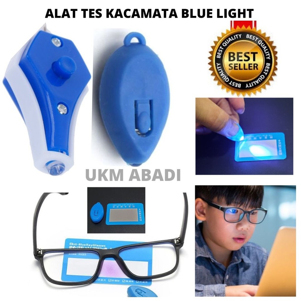 Senter Alat Tes Kacamata Blue Ray Light Uang 1 Set 118117