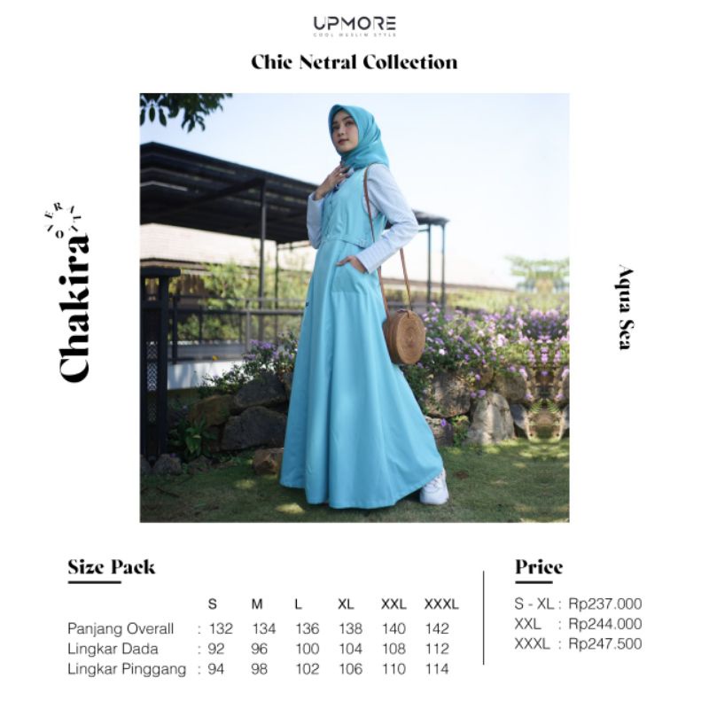 SET UPMORE CHAKIRA AQUA SEA CHAKIRA OVERALL AQUA SEA CHAKIRA TUNIK STRIPPER AQUA SEA GAMIS