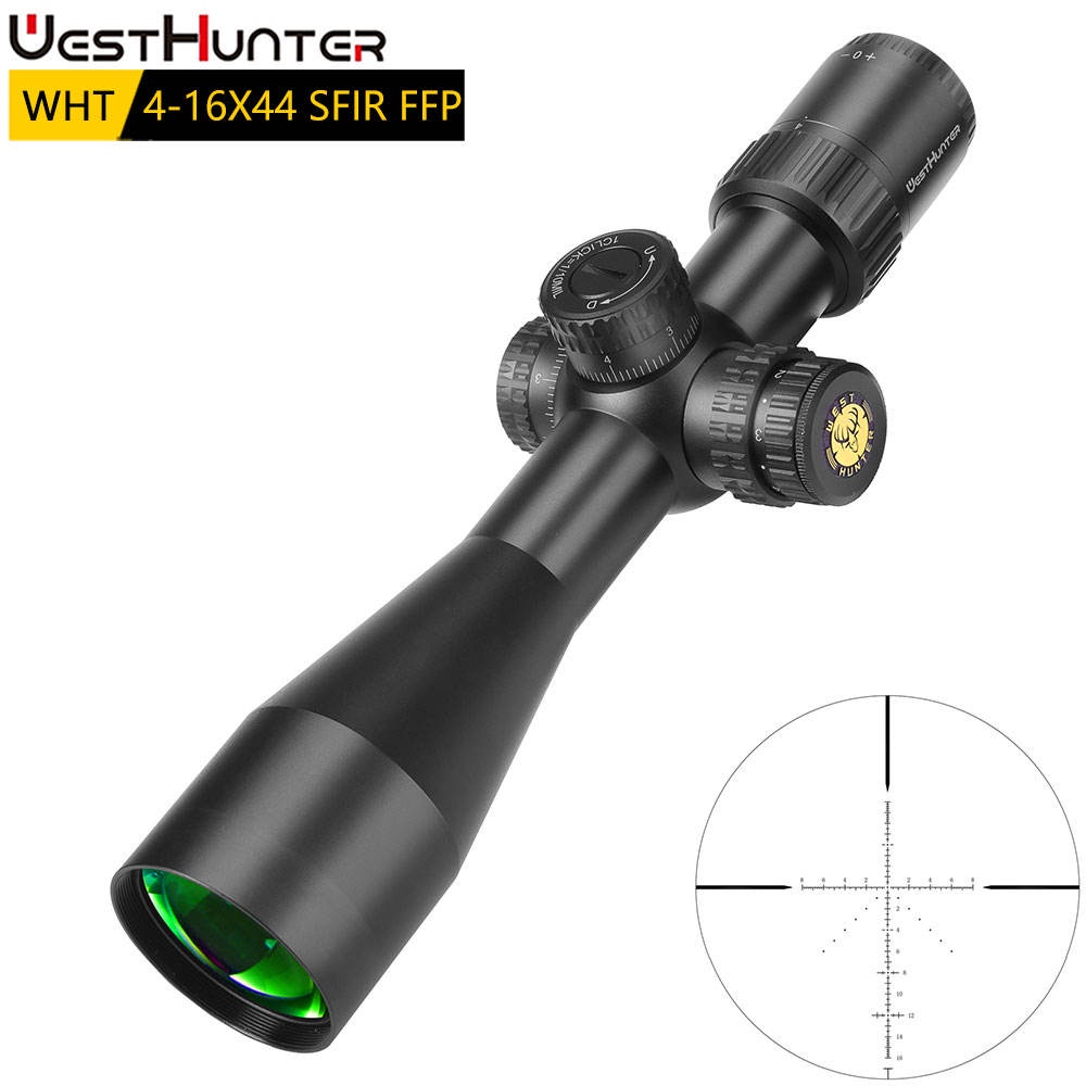 Teleskop Telescope WESTHUNTER WHT 4-16X44 SFIR FFP Compact