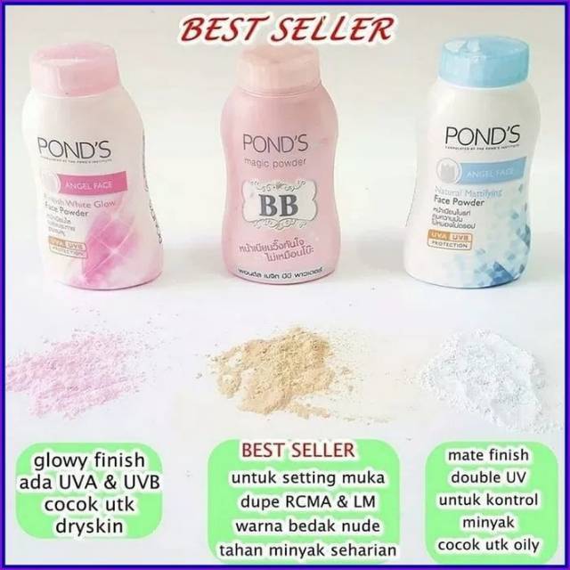 Bedak Bb Ponds Ponds Magic Powder 100 Original Thailand