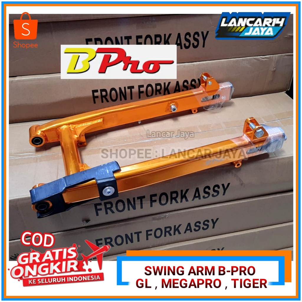 SWING ARM BPRO LENGAN AYUN CB GL MAX MEGAPRO MEGA PRO MPRO TIGEER GOLD SILVER ORIGINAL