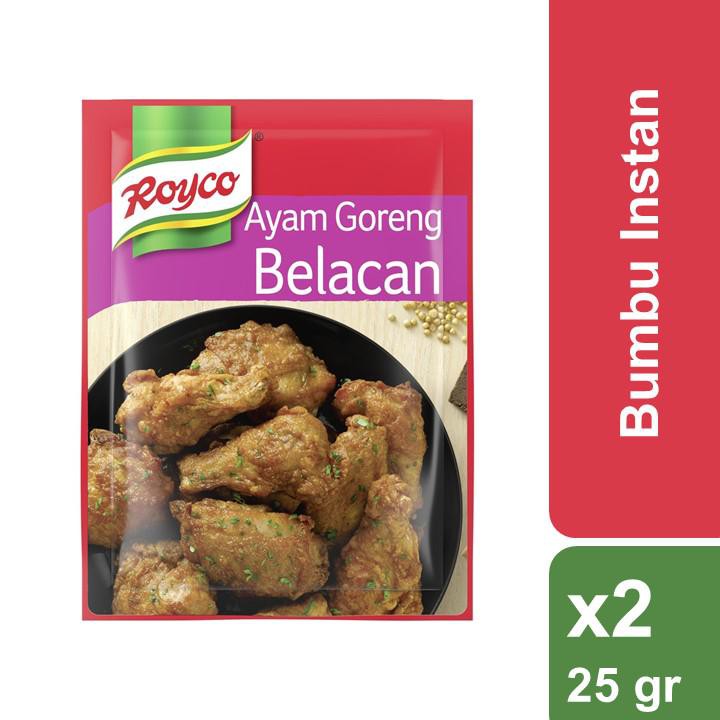 

Royco Bumbu Ayam Goreng Balacan 25 gr x 2 pcs