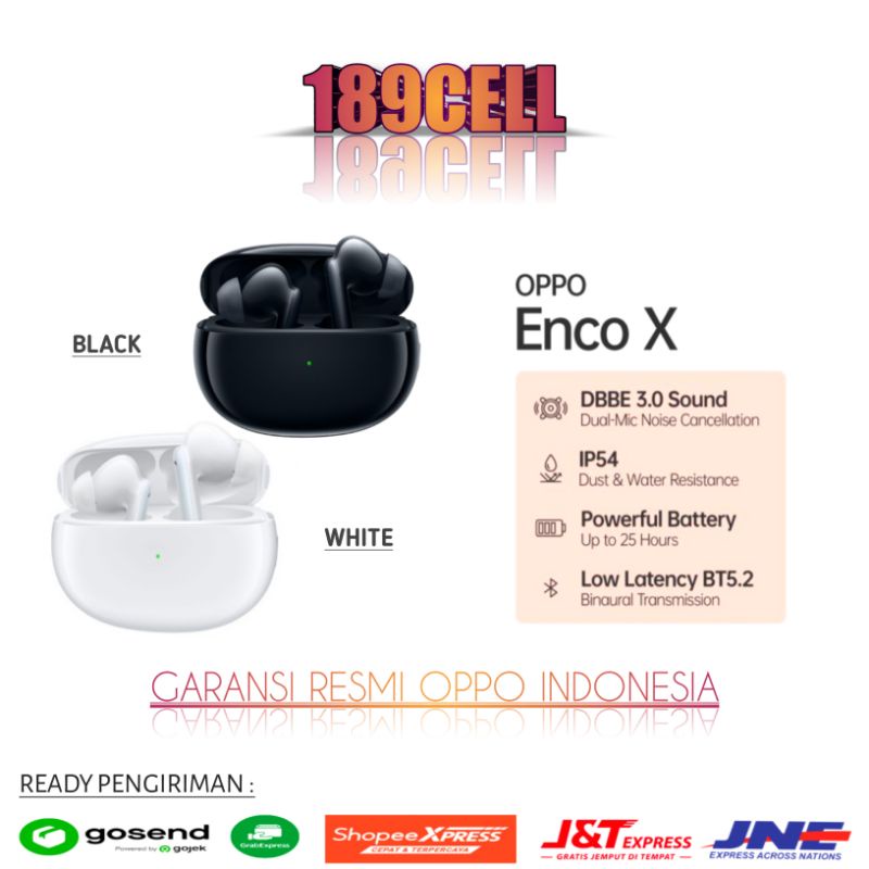 OPPO Enco X - Wireless with DYNaudio Original | Garansi Resmi OPPO Indonesia