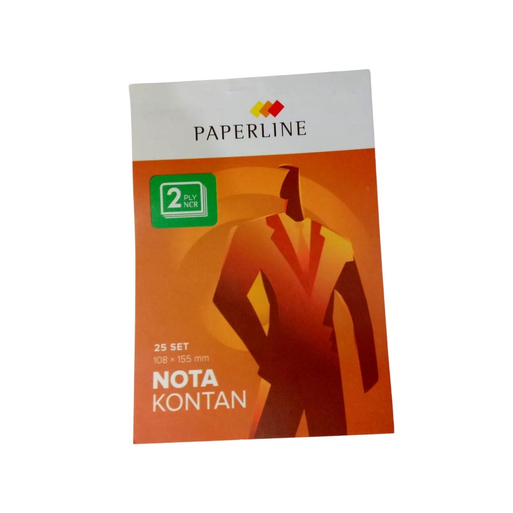 

[SATUAN] Buku nota kontan tulis Paperline kembar 25 lembar @ 2 rangkap SATUAN