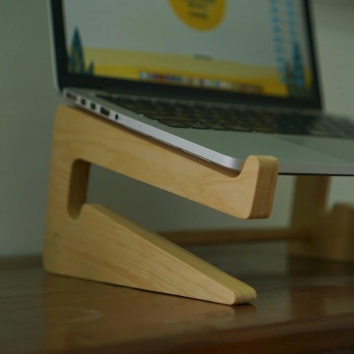 Stand Laptop Dudukan Laptop Alas Laptop Kayu
