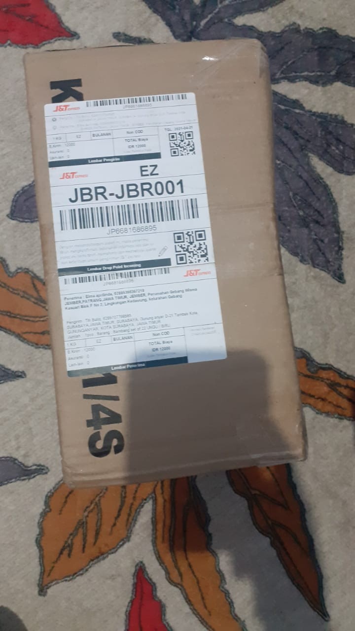 Bambang Set Of 22 Ungu / Biru