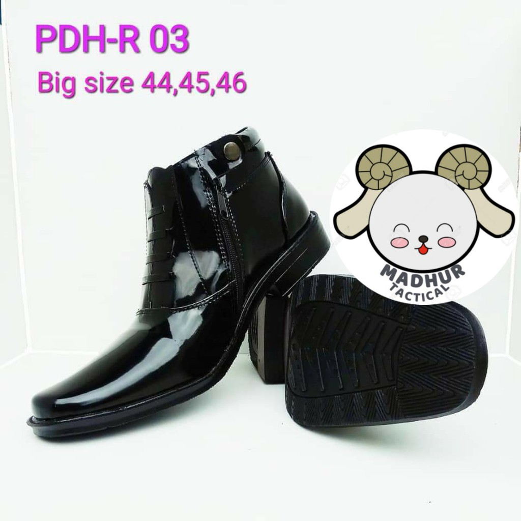 Sepatu PDH 03 Sepatu PDH TNI POLRI SECURITY SATPAM Sepatu PDH KILAP