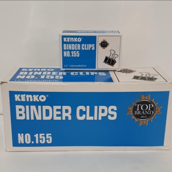 

Klip | Binder Clip 155 ( 1Gross =12Kotak)