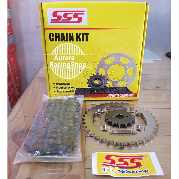 Gear Set Honda Supra X 125 - SSS Chain Kit