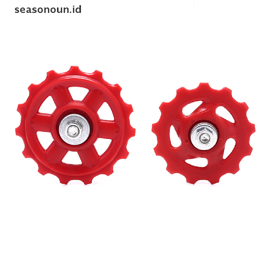 (seasonoun) 1pc Pulley Derailleur Belakang Sepeda Bahan Plastik