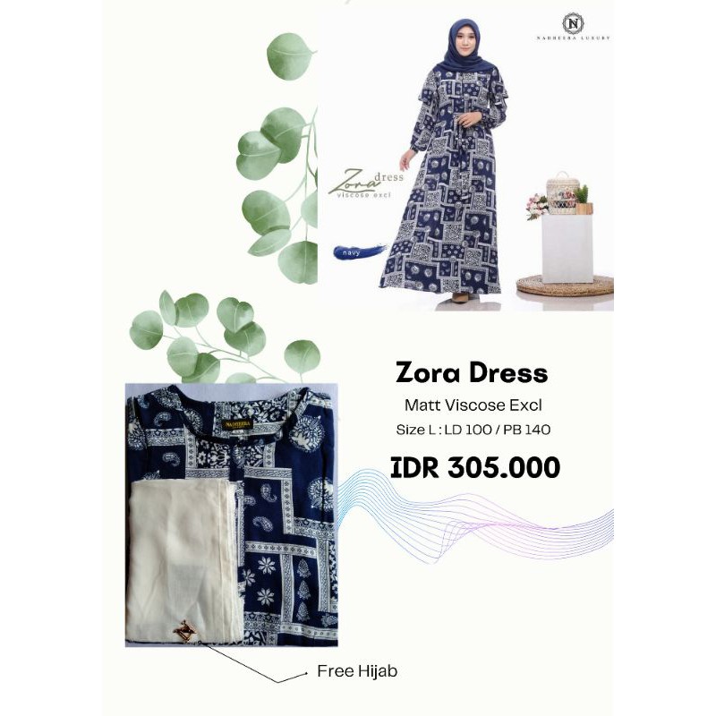 NADHEERA LUXURY,Zora Dress