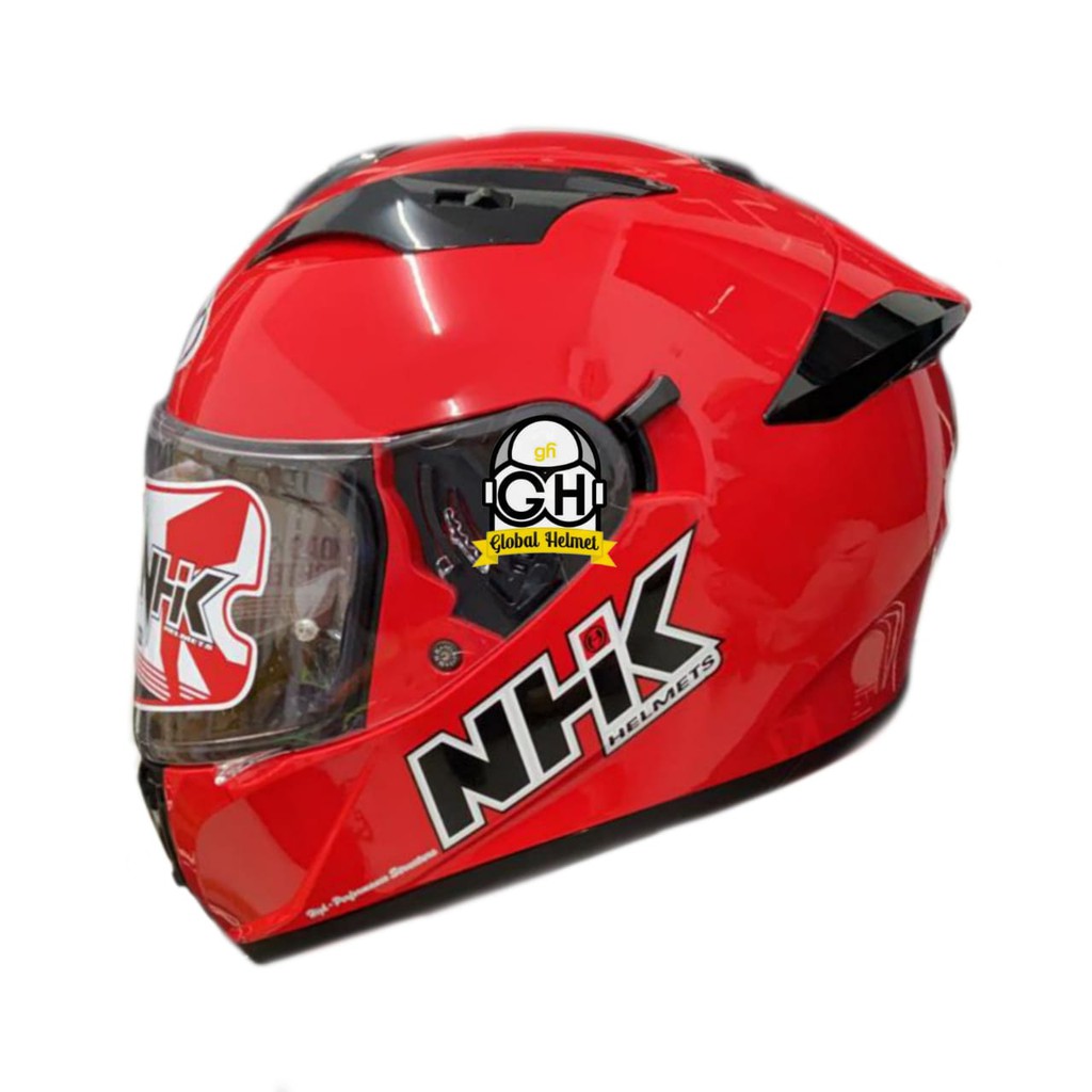 HELM NHK FULL FACE NHK GP PRIME SOLID RED