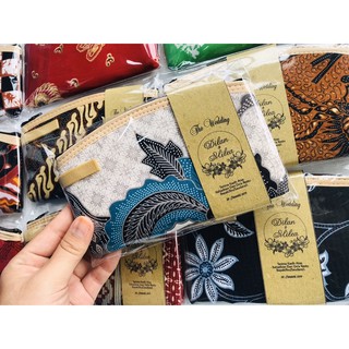 Souvenir Pouch Dompet  Batik Kemas Lengkap #0