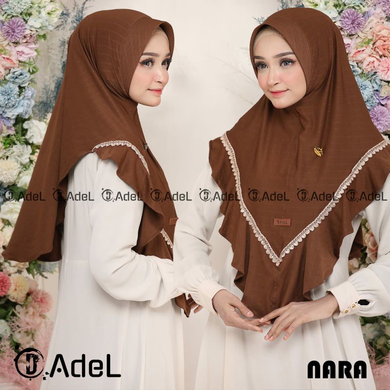 Jilbab instan/Bergo Jersey NARA ADEL