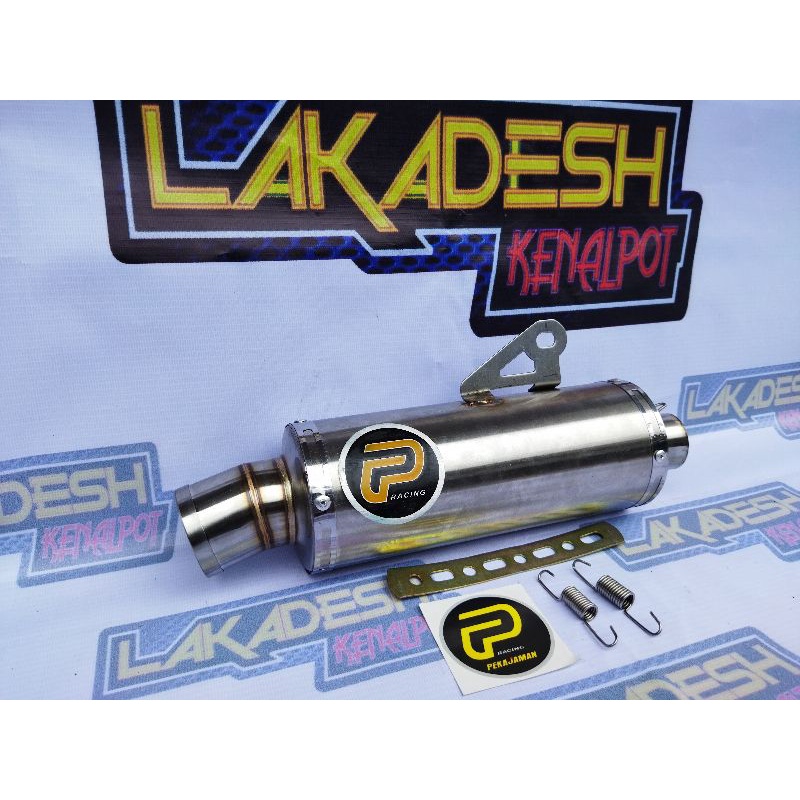 SILENCER (ONLY) KNALPOT PEKA JAMAN (INLET 38/50) BEAT MIO VARIO AEROX SCOOPY NMAX PCX ADV LEXI DLL