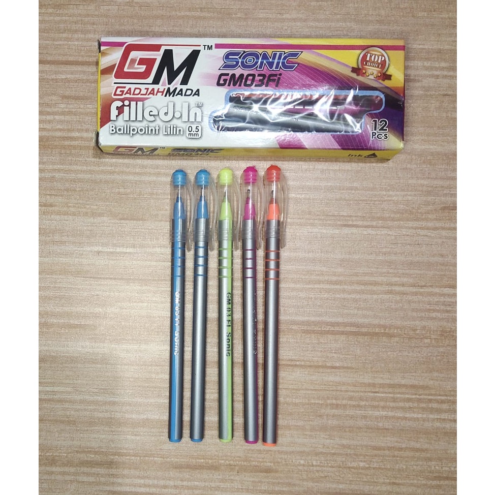

BOLPOIN GM SONIC 0,5 HITAM