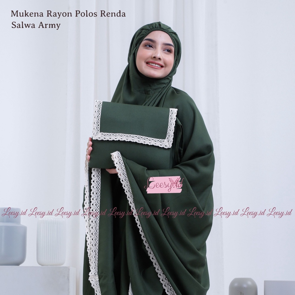 Jumuna - Mukena Dewasa Rayon Renda Salwa