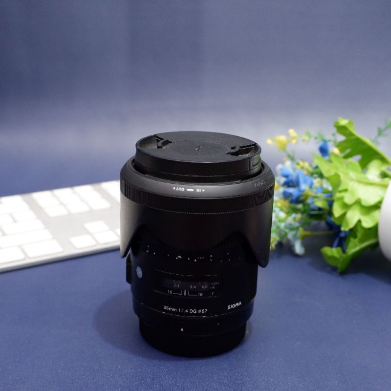 Lensa Sigma DG 35mm F1.4 Canon For Kamera DSLR - Sigma Art  Like New