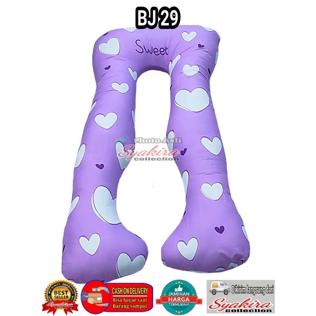 Bantal Hamil Jumbo Maternity pillows motif Bergambar part 3