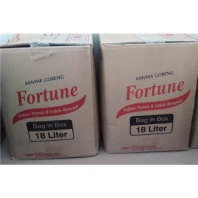 Minyak Goreng Fortune 18 Liter Shopee Indonesia