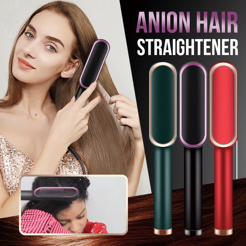 Hair Straightener Comb Catok Sisir Elektrik 2in1 Pelurus Rambut Catokan Sisir Catok 2 in 1 Culter 2