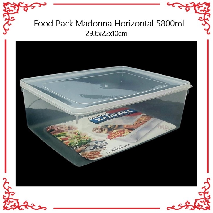 PAKET 5pcs - Toples Donat/Food Pack/Toples Madona 5800ml