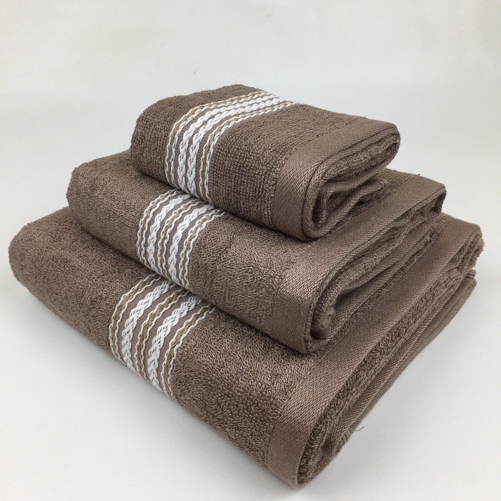 Paket 3 Pcs Handuk Morning Whistle Corda (30x70 50x100 70x135) Handuk Mandi Dewasa