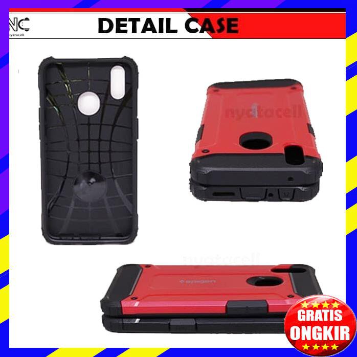 ACC HP REALME 3 PRO X LITE SPIGEN TOUGH ARMOR IRON RUGGED TA TECH CARBON