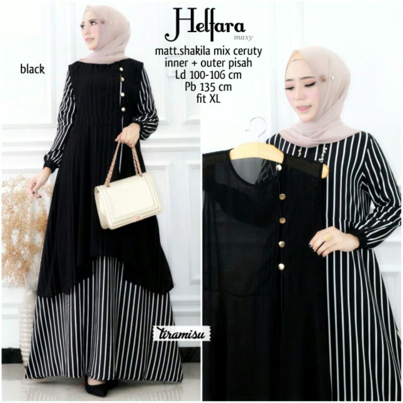 Maxy/Gamis/LongDress Helfara
