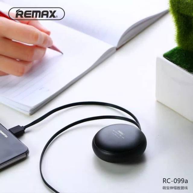 Remax RC-099A cable kabel charger Type C retracable original