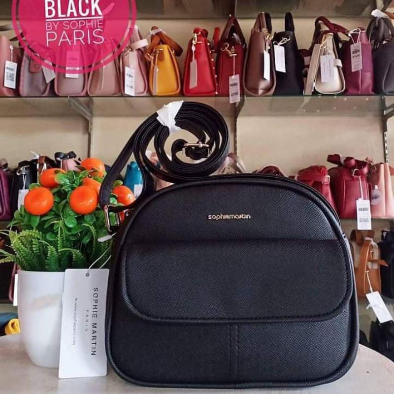 Tas Promo Sophie Martin Tas Selempang Wanita Tas Kerja Tas Delion Black Sophie Martin Promo Murah