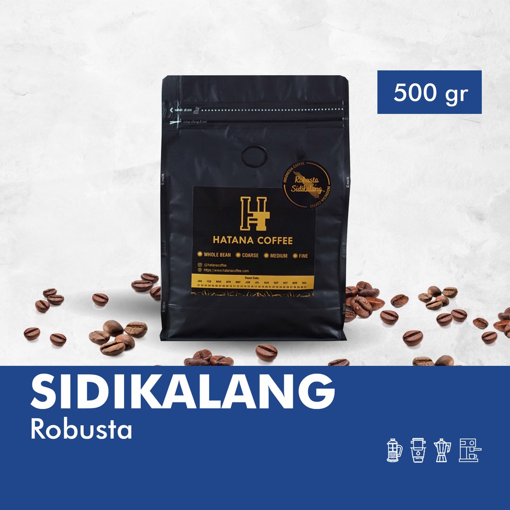 

Kopi Robusta Sidikalang - Roasted Bean - 500 Gram