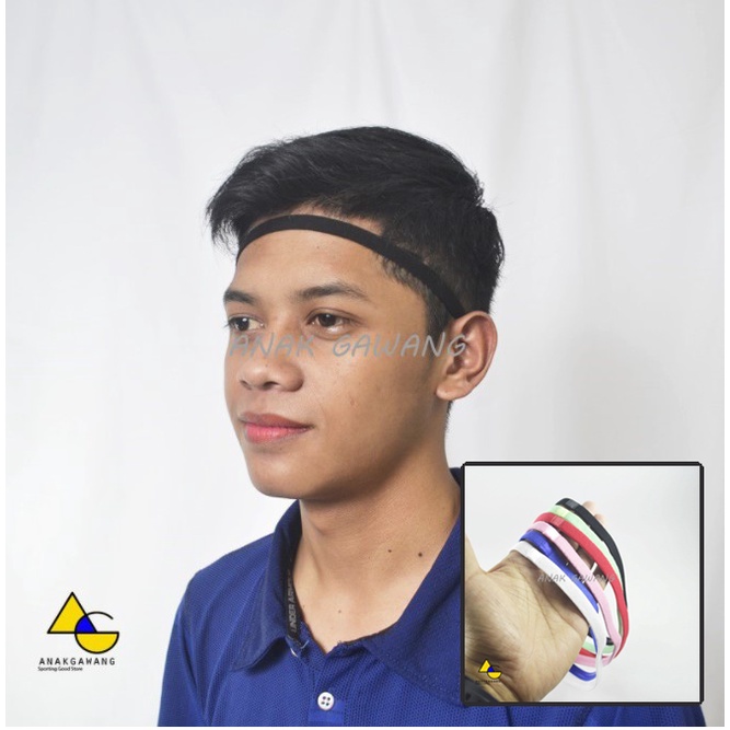 Headband Hairband Mini Sport Ikat Kepala Senora Anakgawang