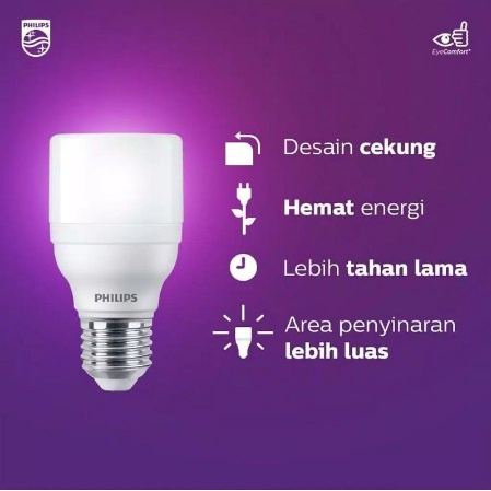 Led Philips Bright / Philips Led 9w 11w 13w 17w 20w / Lampu Led Philips / 9 Watt 11 Watt 13 Watt 17 